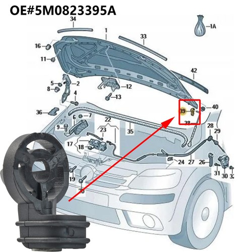 Für golf plus skoda - plus, jetta